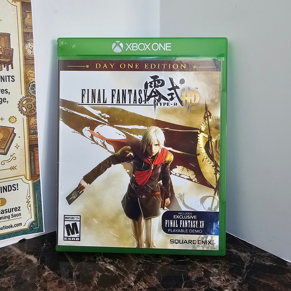 Final Fantasy Type-0 HD Day One Edition Xbox One Square Enix FF15 Demo Included